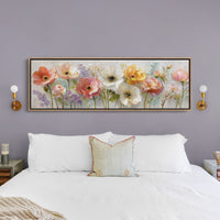 Garden Blooms In Soft Pastel Light