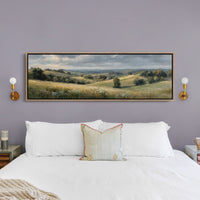 Golden Fields Beyond The Hills