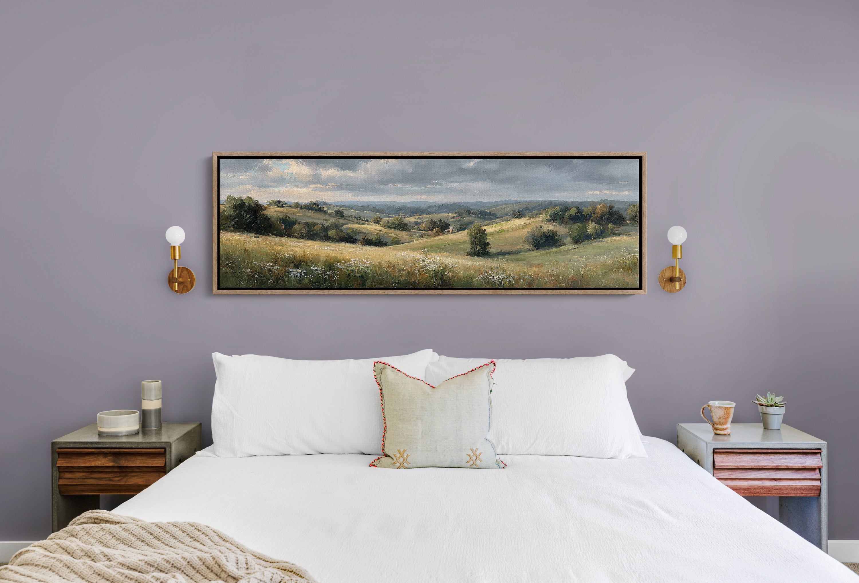 Golden Fields Beyond The Hills