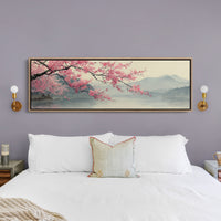 Cherry Blossoms Over Quiet Waters