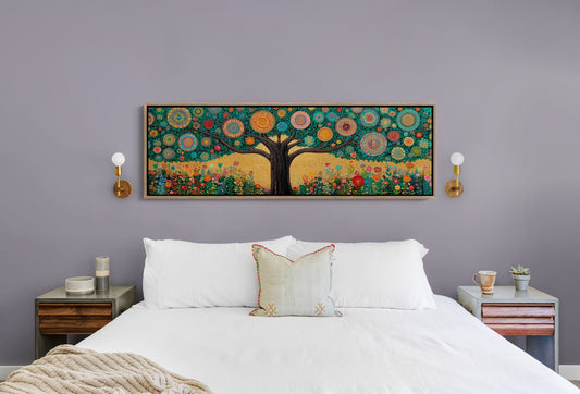 Mandala Tree Of Colorful Harmony