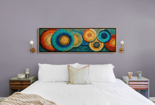 Circles Of Color Mosaic Rhythm