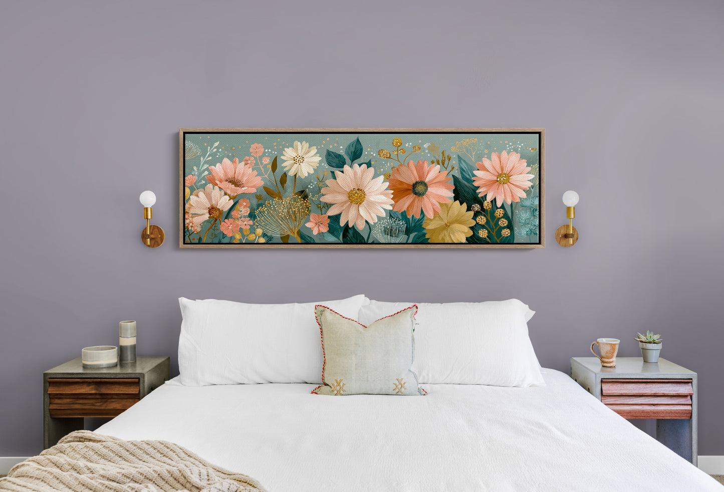 Garden Of Soft Wild Blooms