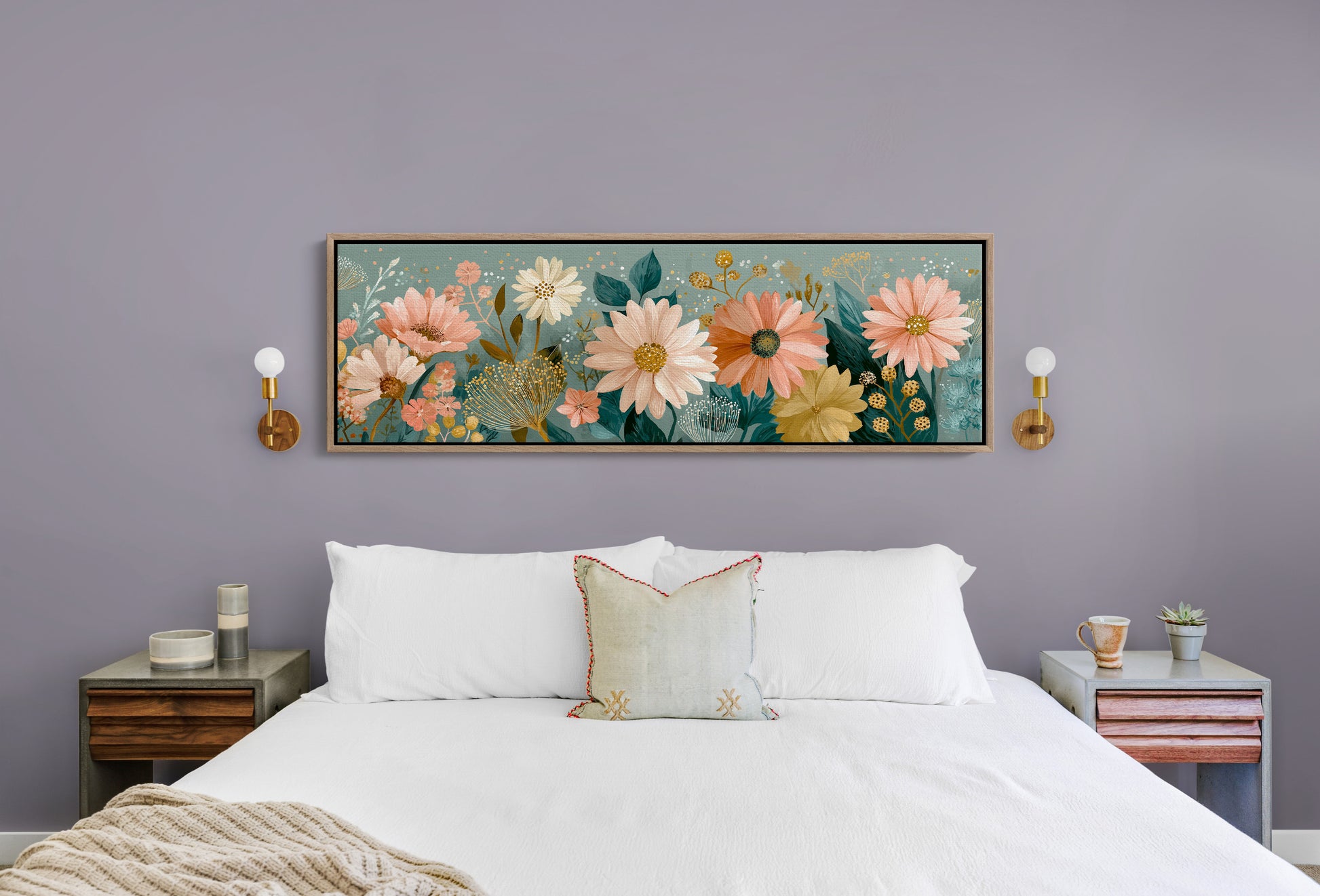 Garden Of Soft Wild Blooms