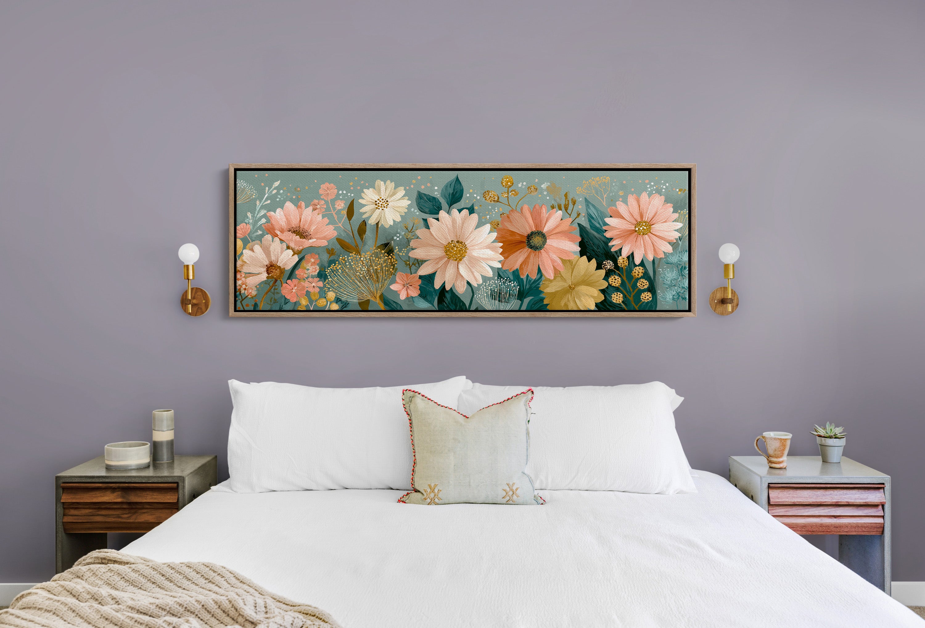 Garden Of Soft Wild Blooms
