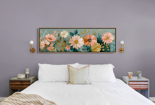 Garden Of Soft Wild Blooms