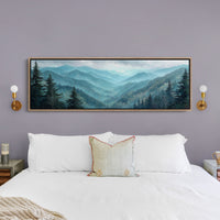Blue Mountains In Morning Mist