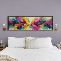 Explosion Of Color And Motion