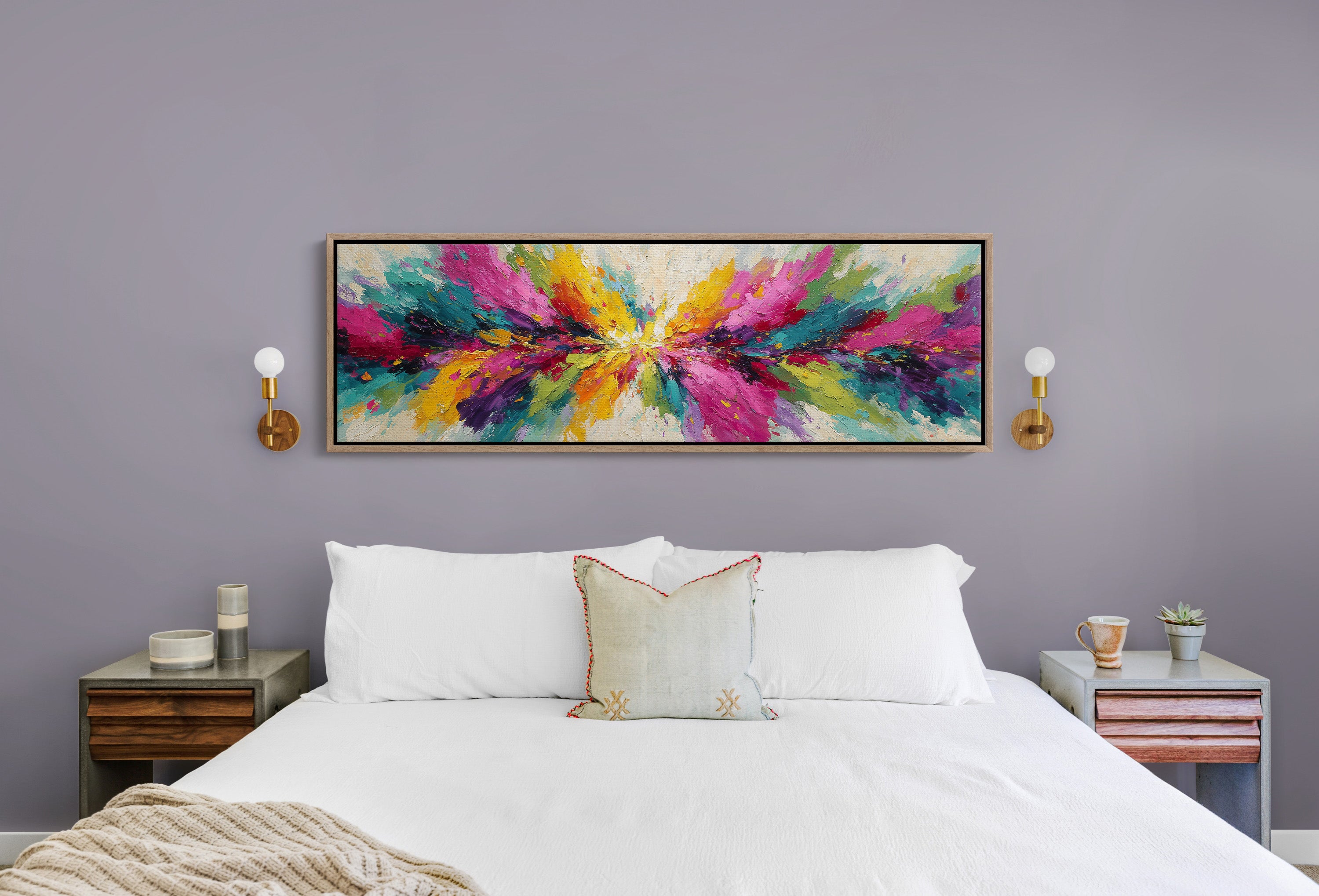 Explosion Of Color And Motion