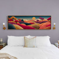 Sunlit Hills of Autumn Dreams