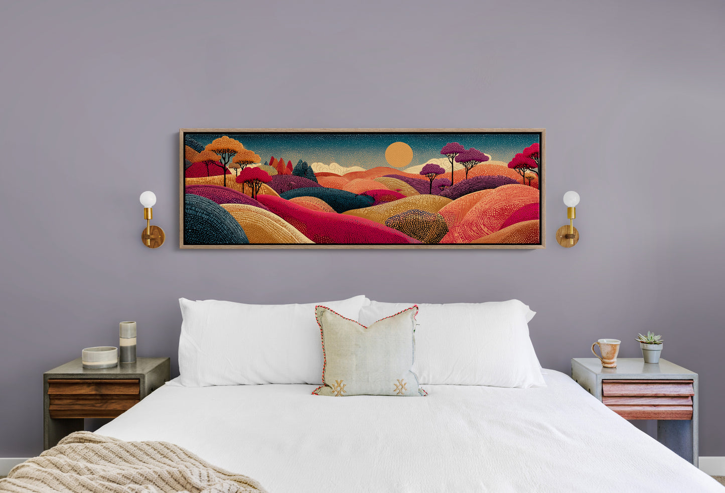 Sunlit Hills of Autumn Dreams