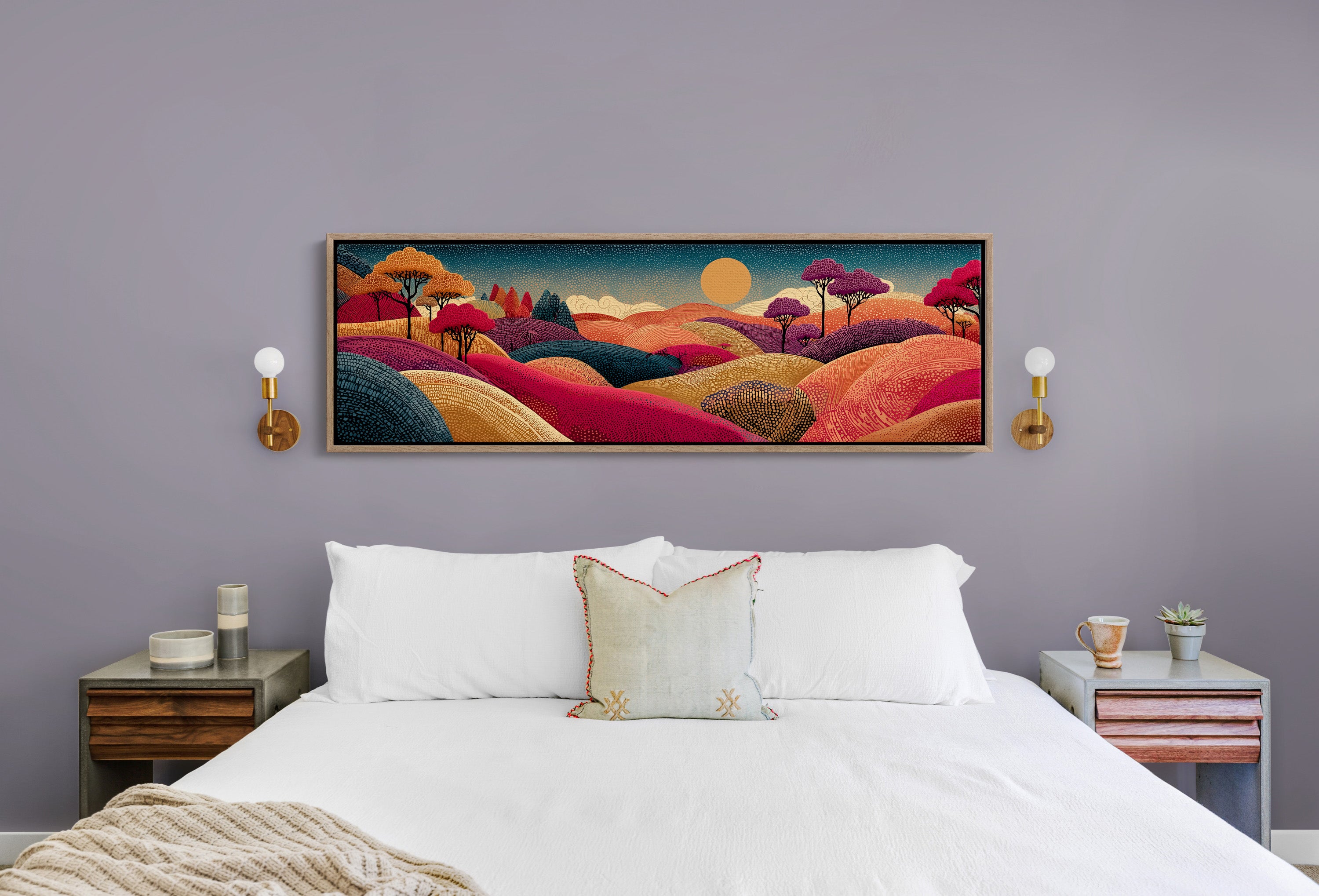 Sunlit Hills of Autumn Dreams