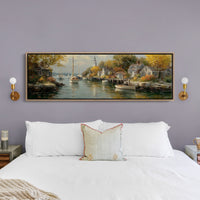 Autumn Harbor In Quiet Light
