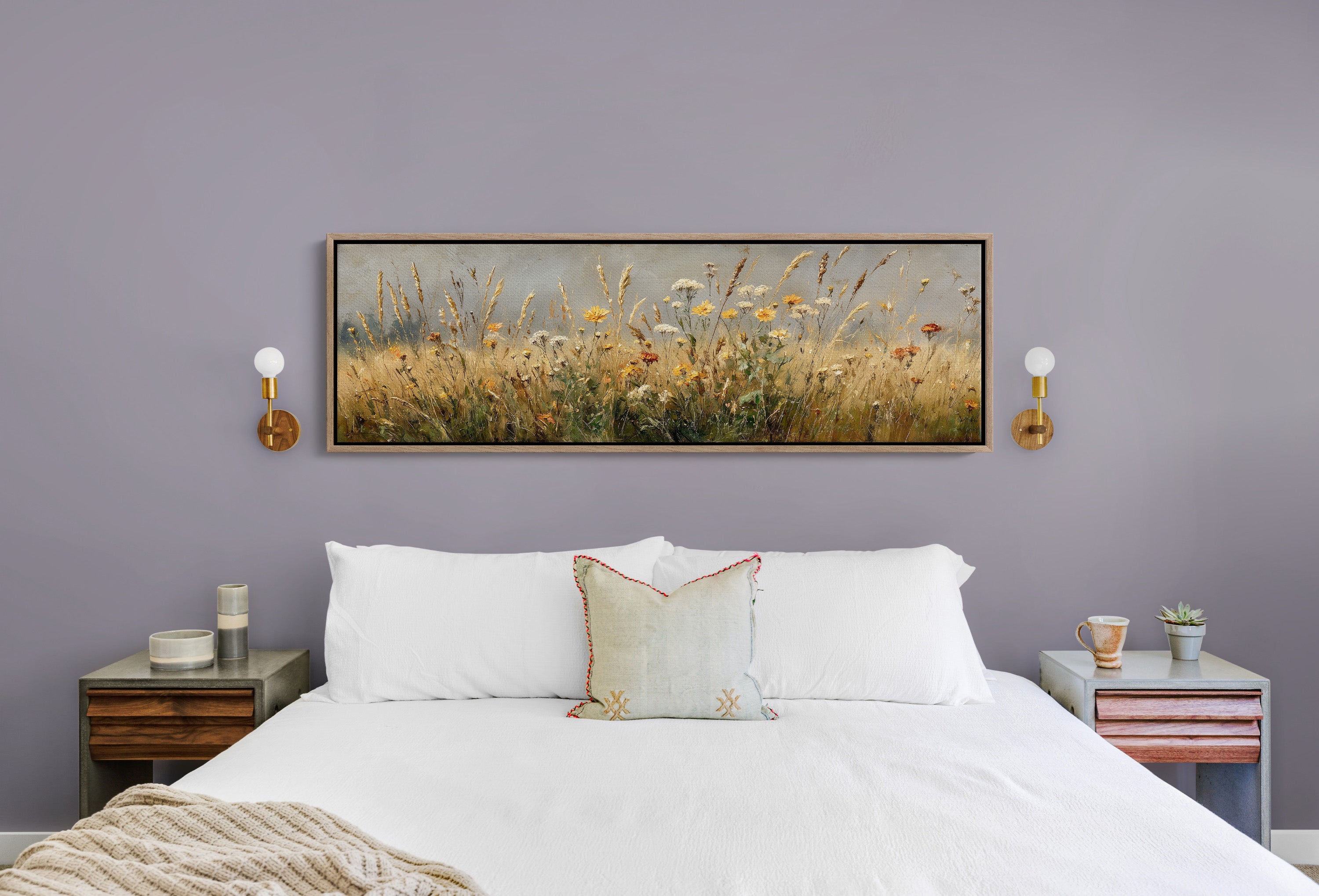 Wildflowers In The Golden Field