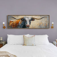 Majestic Longhorn Portrait