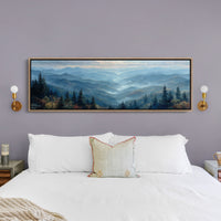 Misty Blue Mountain Valley