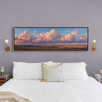 Sunlit Prairie Cloudscape