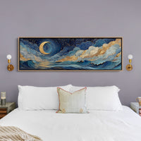 Celestial Moonlit Waves