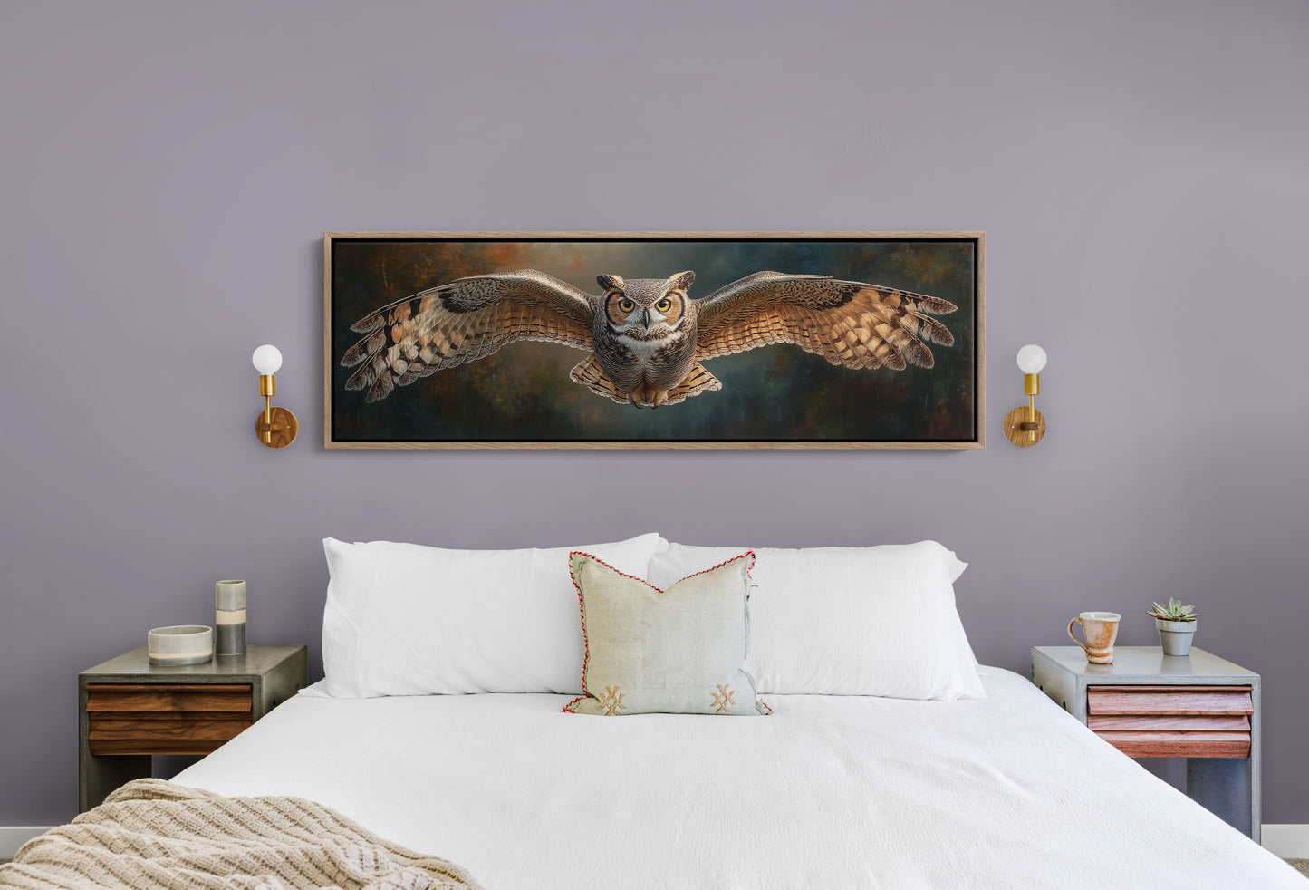 Majestic Owl in Flight