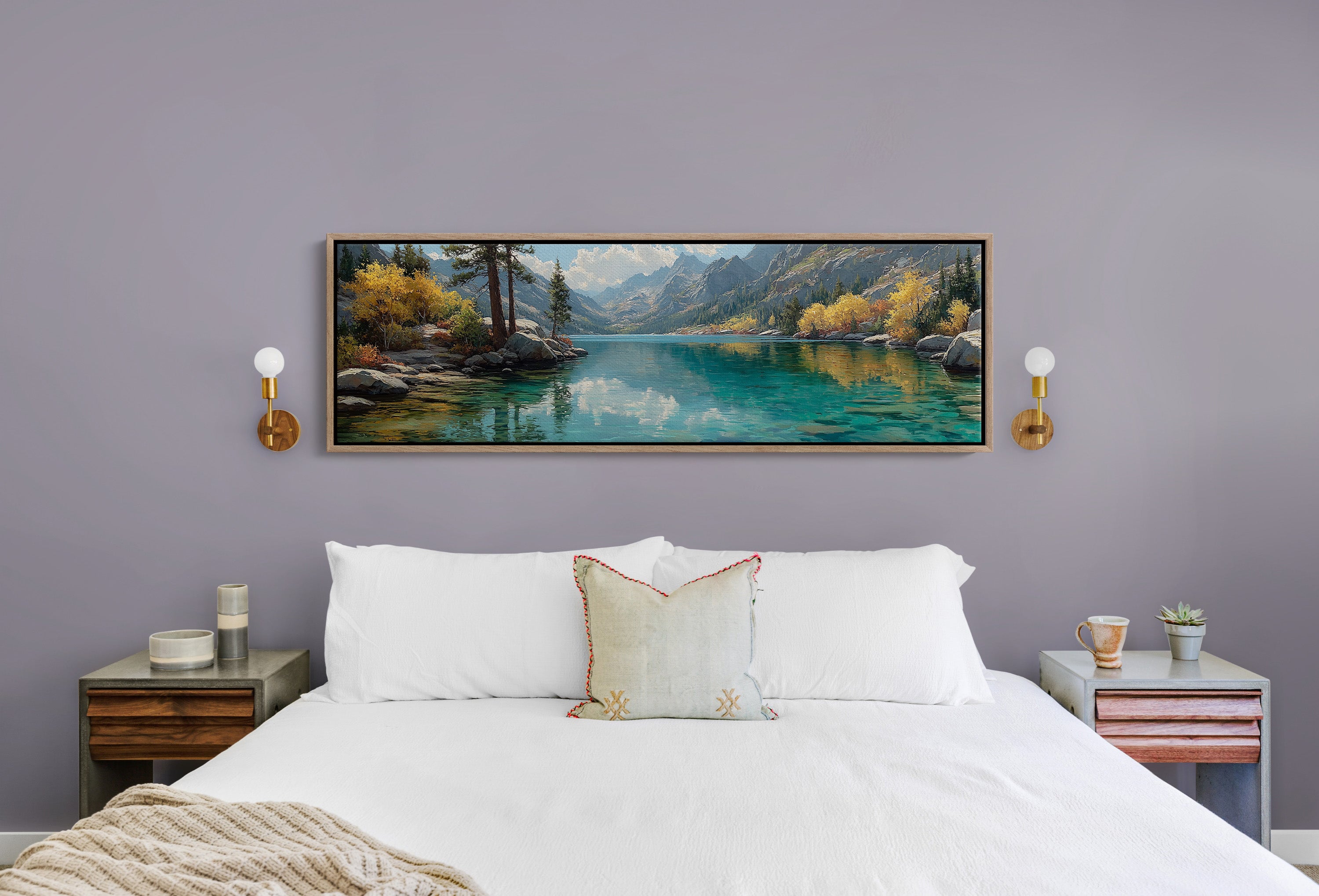 Clear Waters Beneath the Autumn Peaks