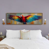Parrot In Full Bloom
