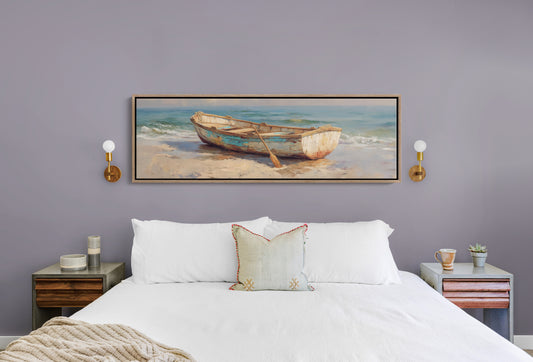 Boat Resting on Quiet Shores