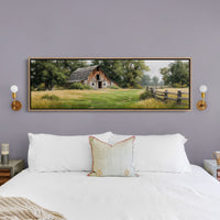 Old Barn in Summer Grass