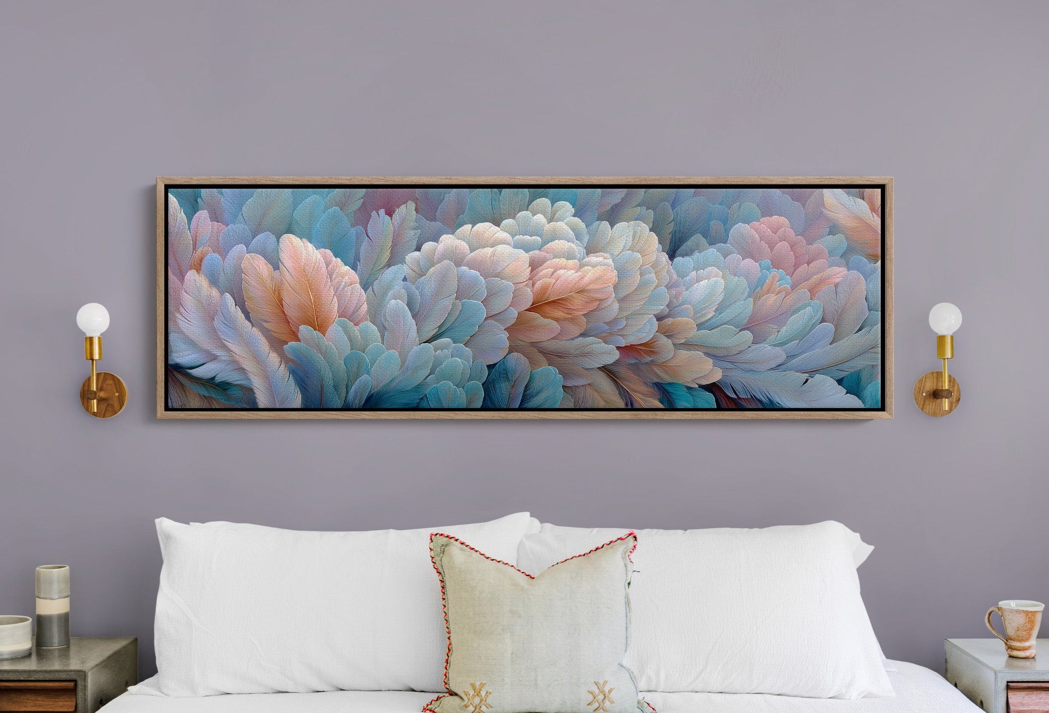 Blossoms of Feathered Light