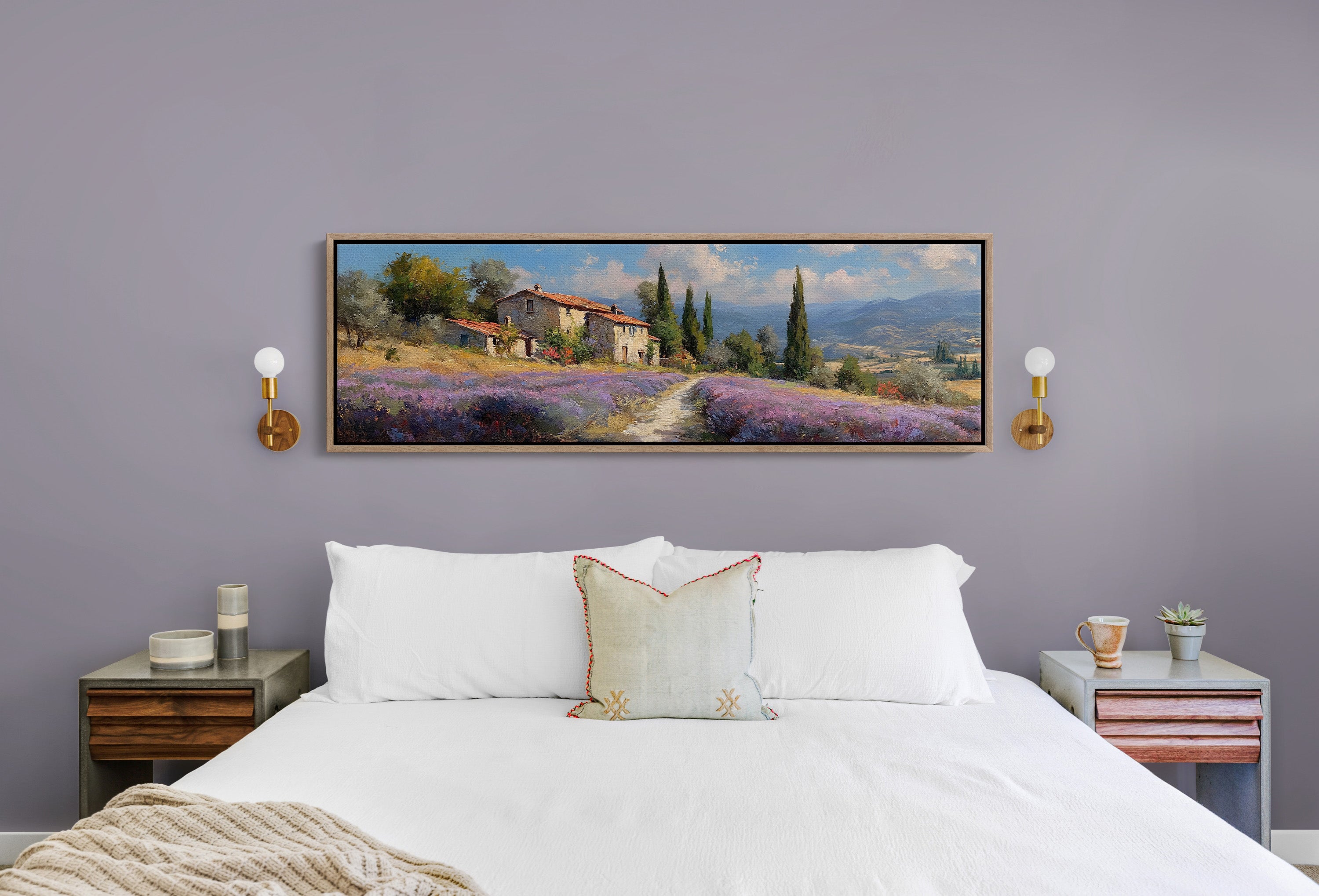 Lavender Path To Quiet Villa