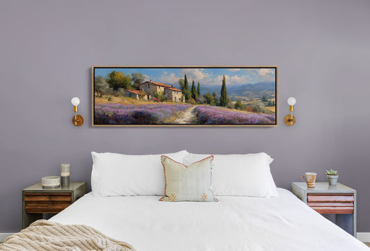Lavender Path To Quiet Villa