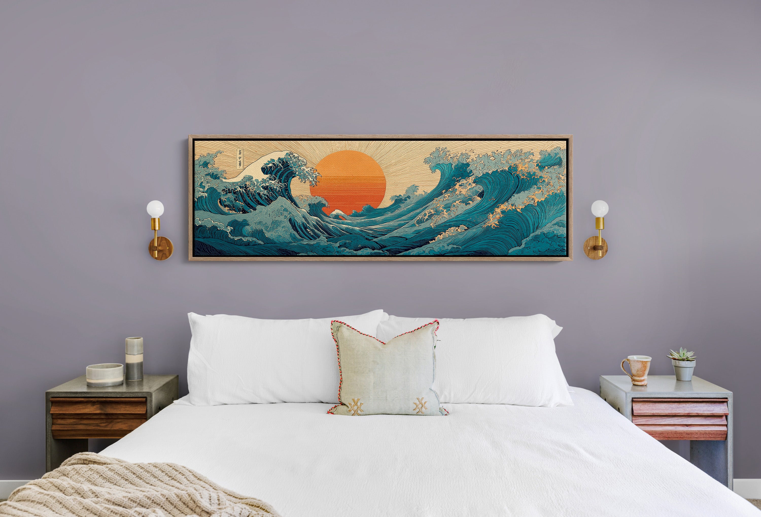 Waves Rise To Meet the Sun