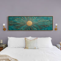 Sunburst Over Deep Waters