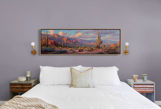 Sunset Over the Red Desert