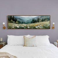 Meadow Beneath the Misty Pines