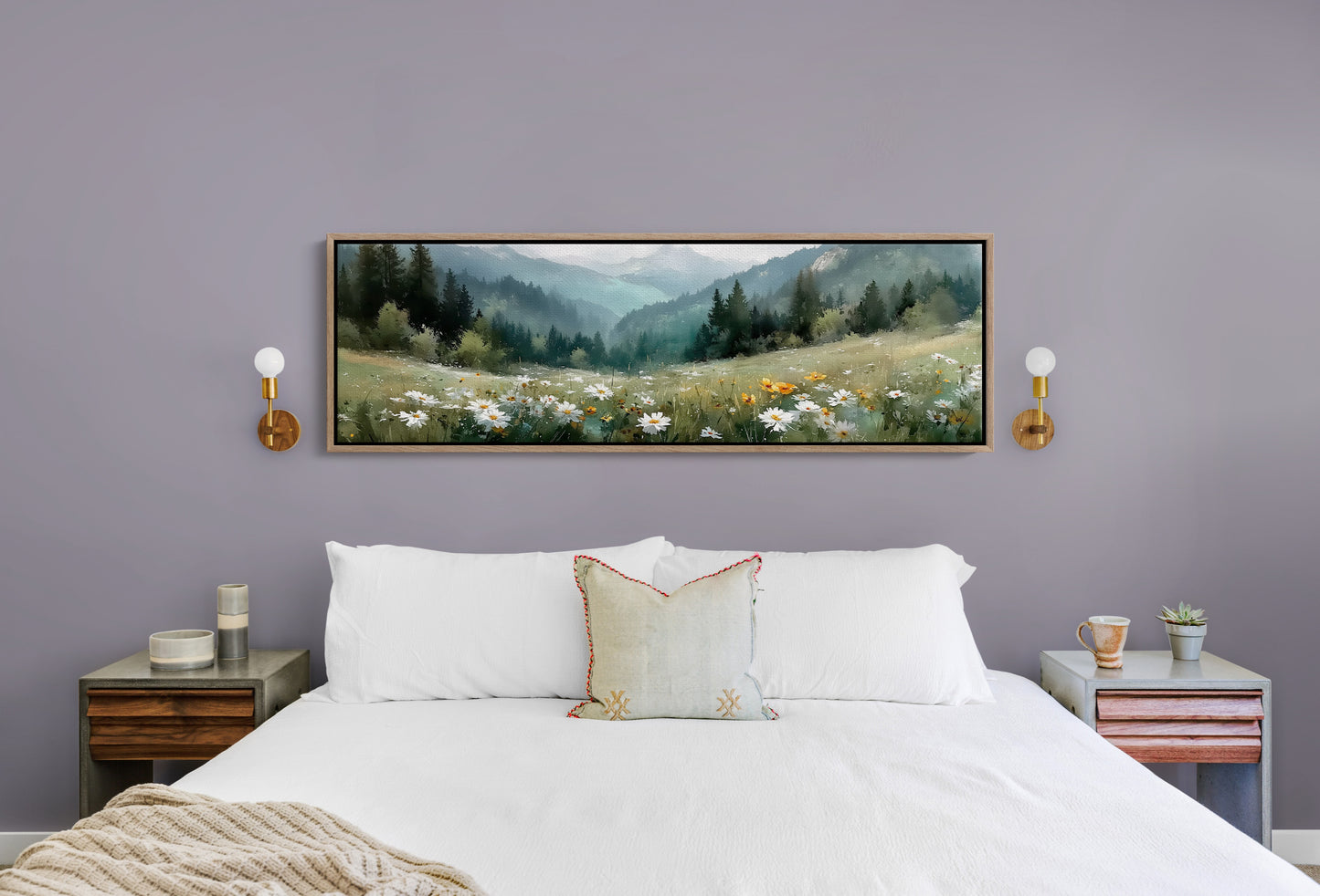 Meadow Beneath the Misty Pines