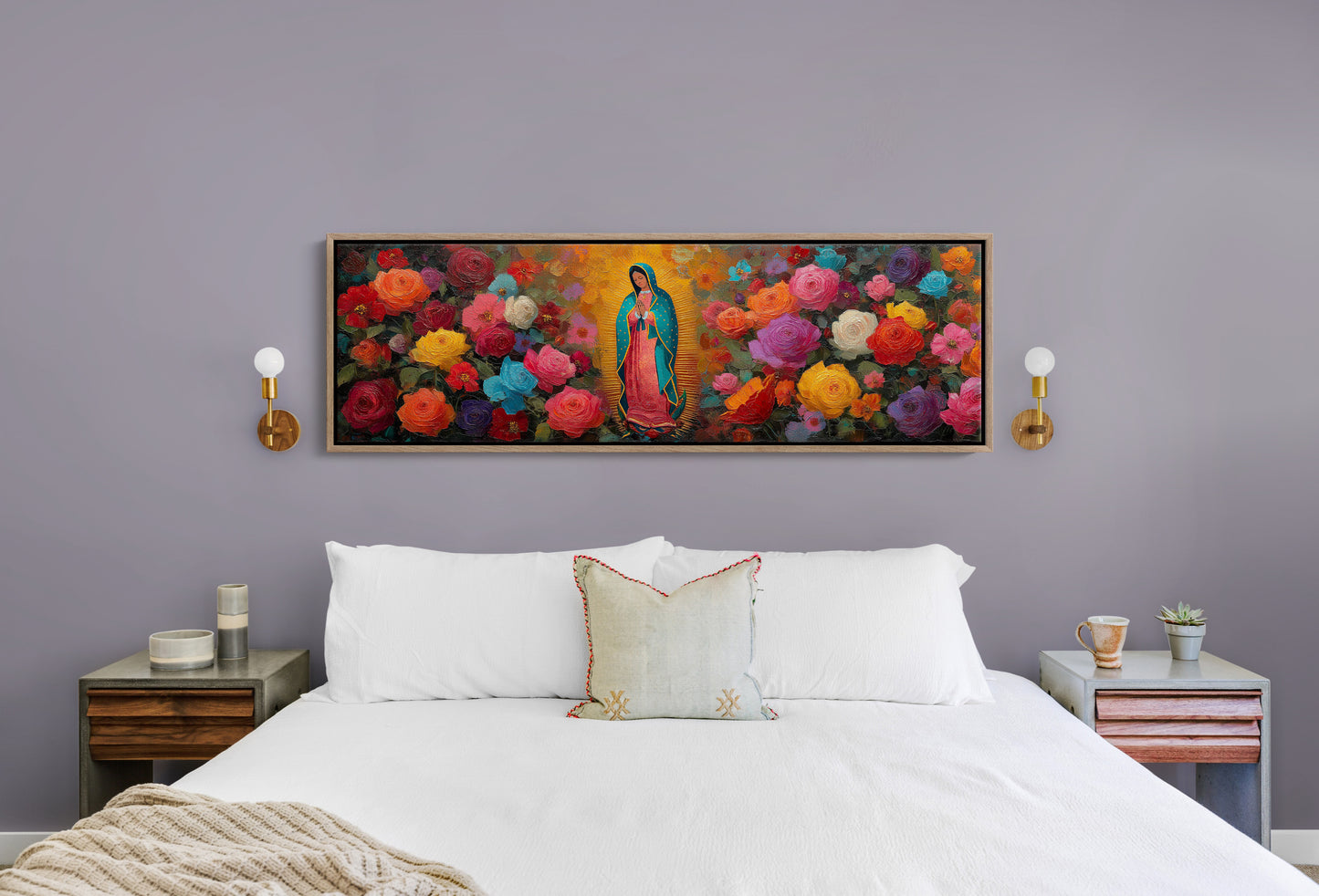 Our Lady Among the Roses