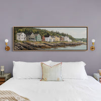 Cliffside Homes by the Quiet Bay