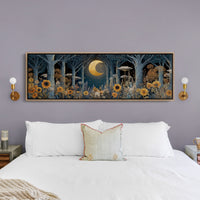 Moonlit Garden of Gold