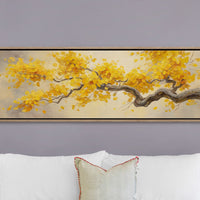 Golden Branch in Autumn Light