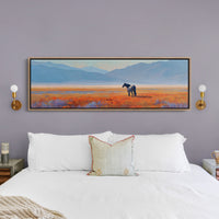 Horse Standing in the Painted Valley