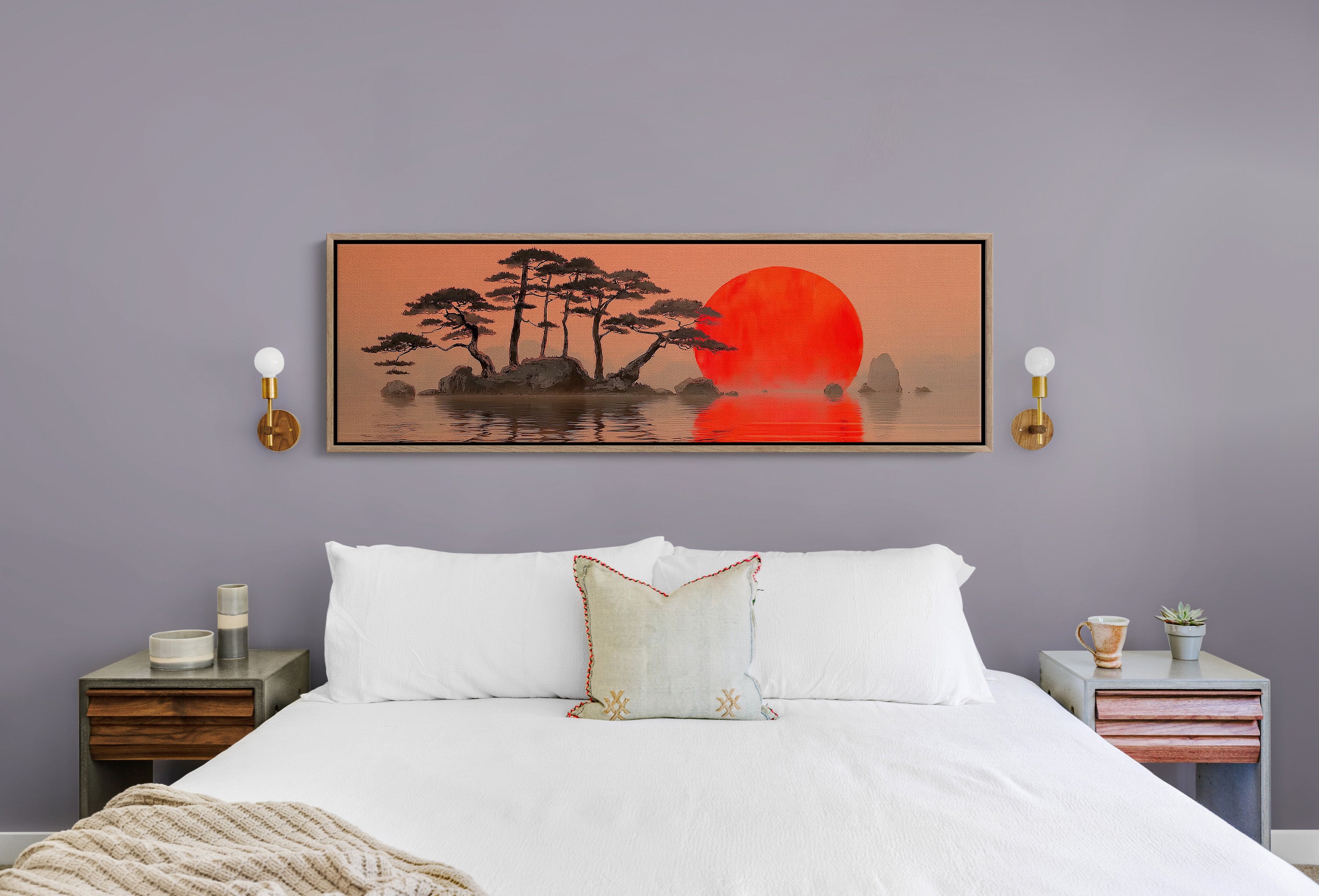 Red Sun Over Silent Pines