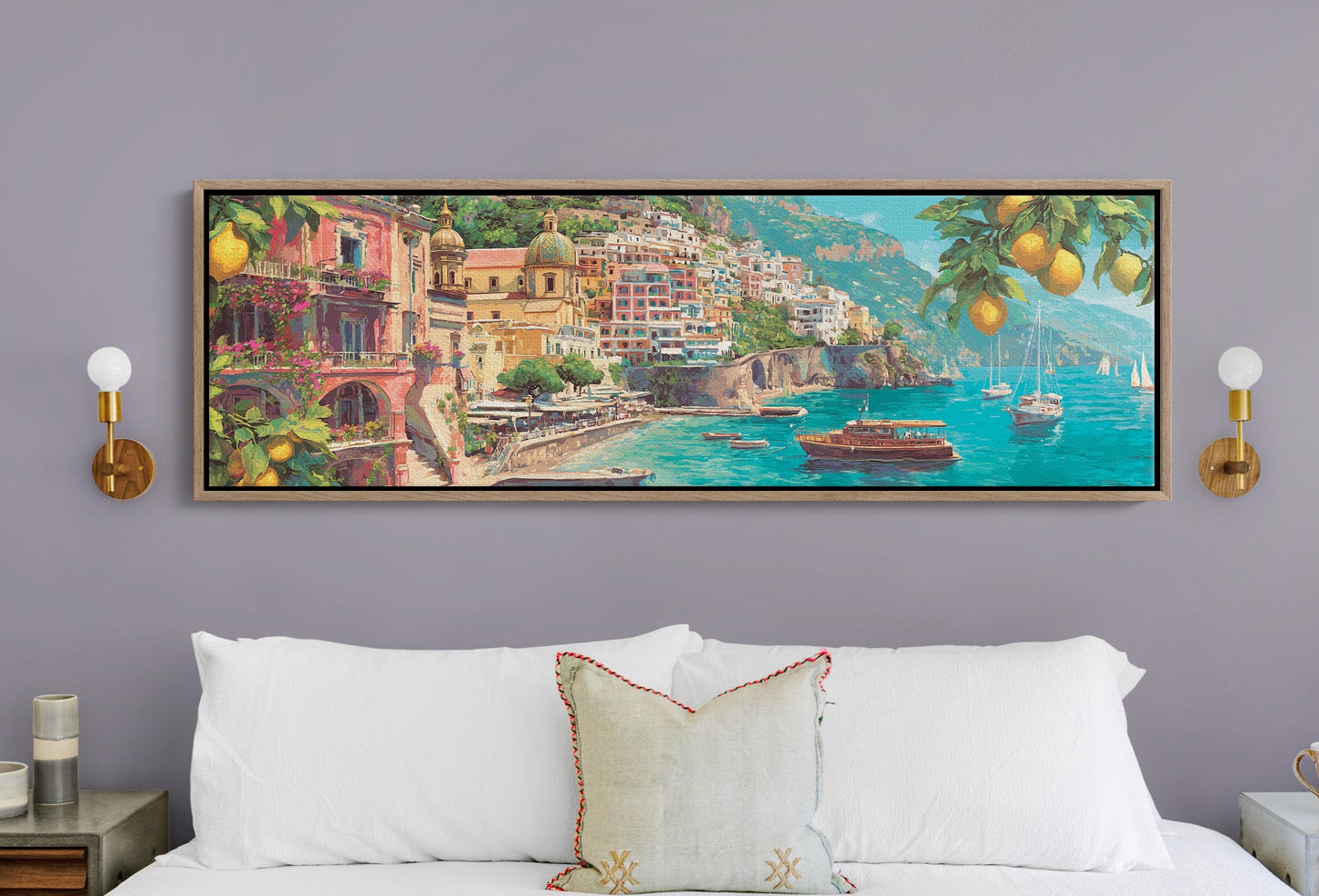 Lemons Above the Amalfi Blue