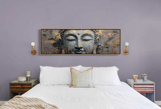 Golden Stillness Behind Closed Eyes