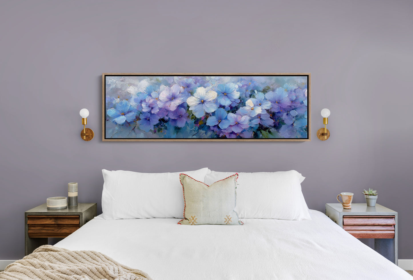 Whispers in Blue Petals