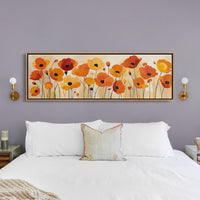 Poppies Dancing in Golden Light