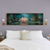 Enchanted Lotus Bloom by Firefly Light