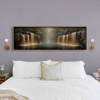 Golden Falls of the Hidden Valley