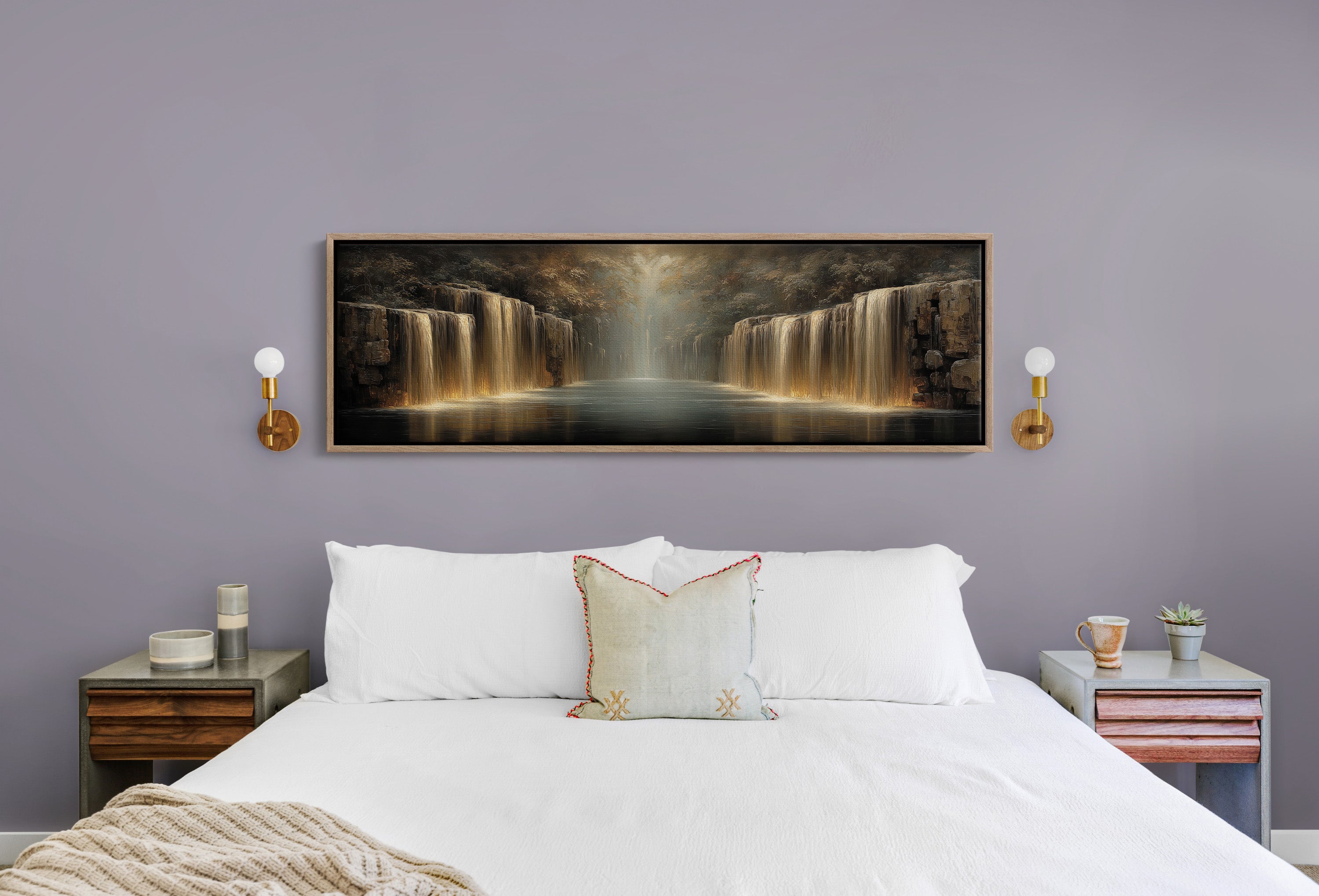 Golden Falls of the Hidden Valley