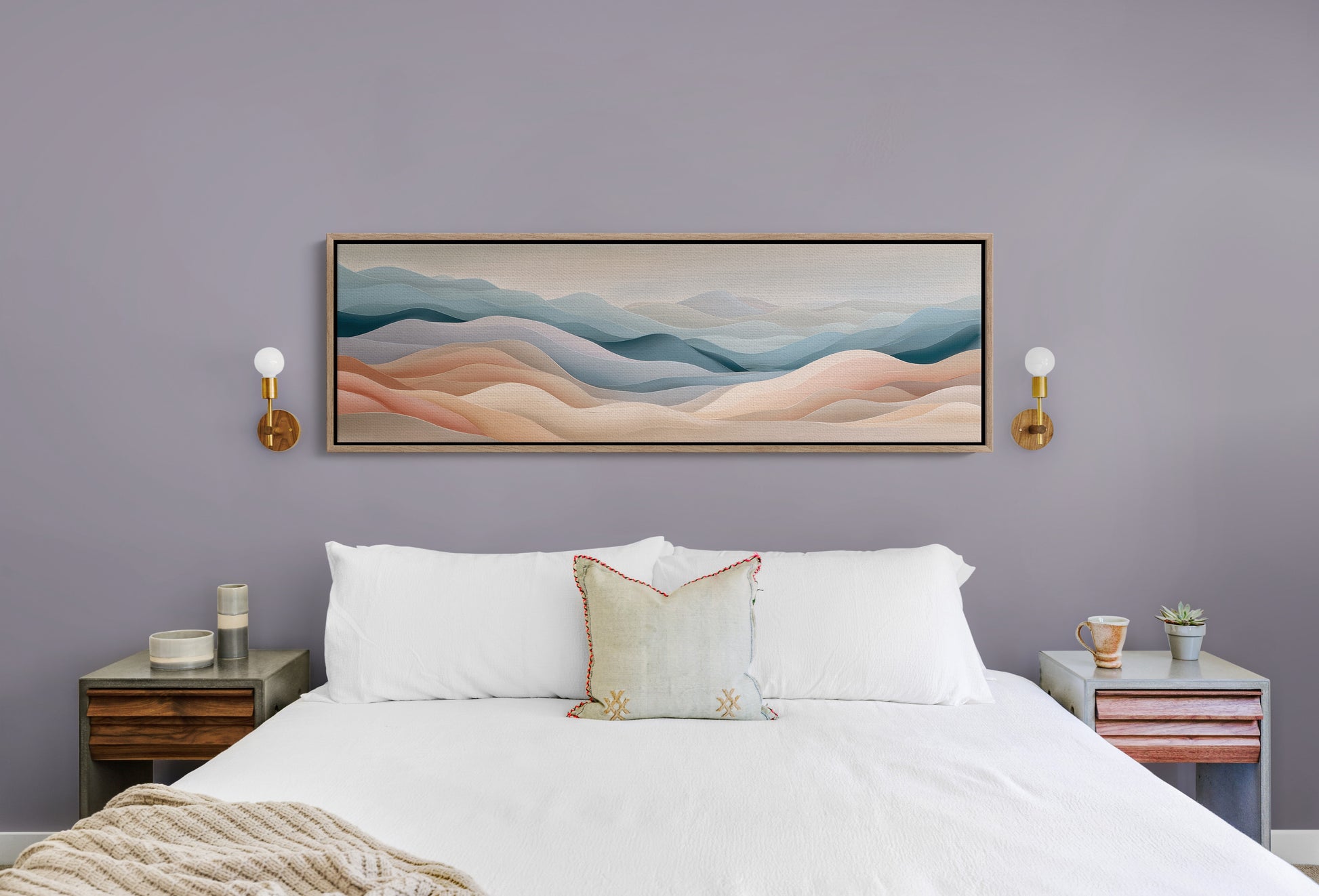 Waves of Dawn Over Quiet Hills