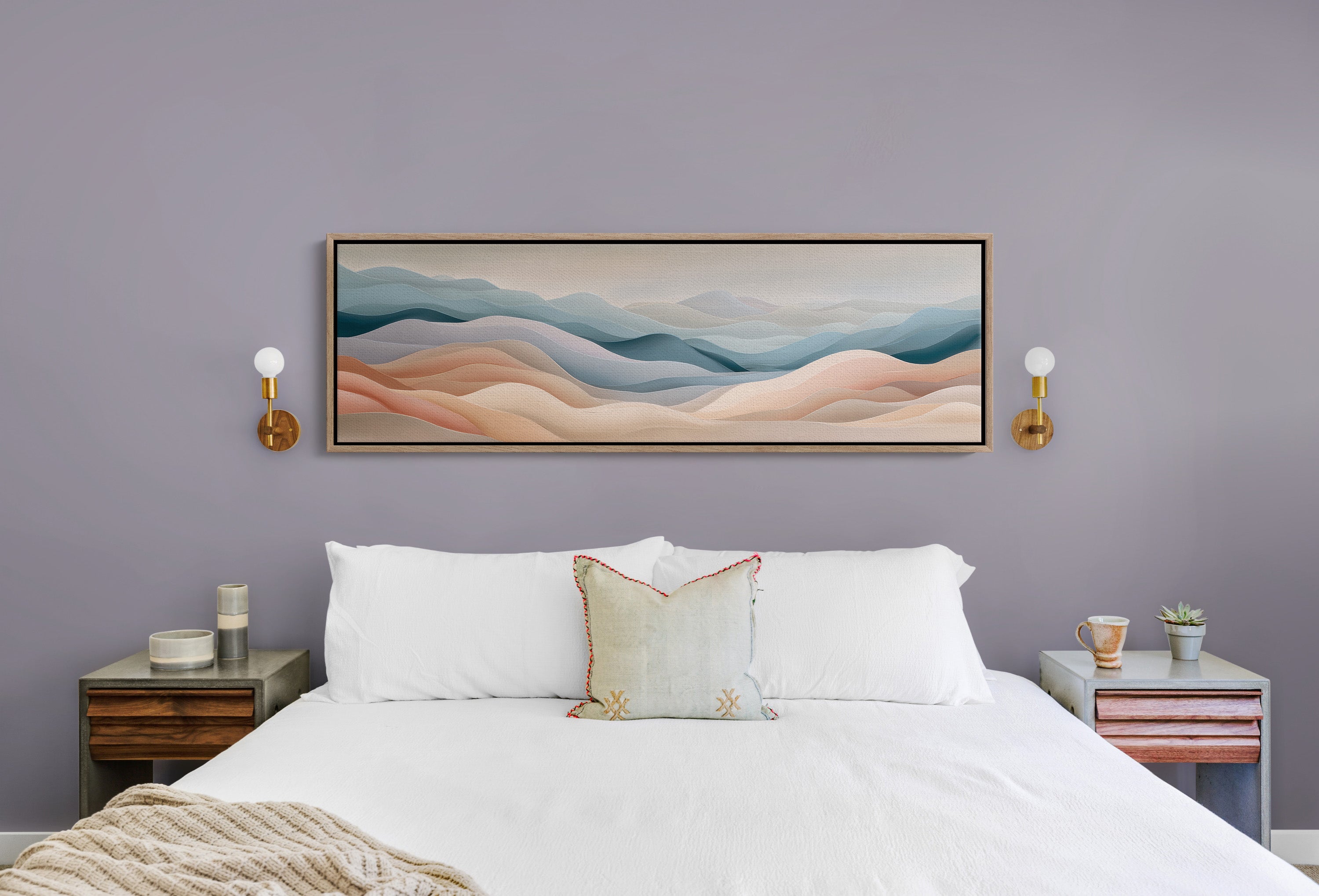 Waves of Dawn Over Quiet Hills